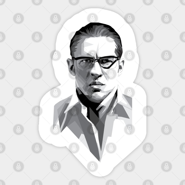 Tom Hardy, The Kray Twins Sticker by Madiaz